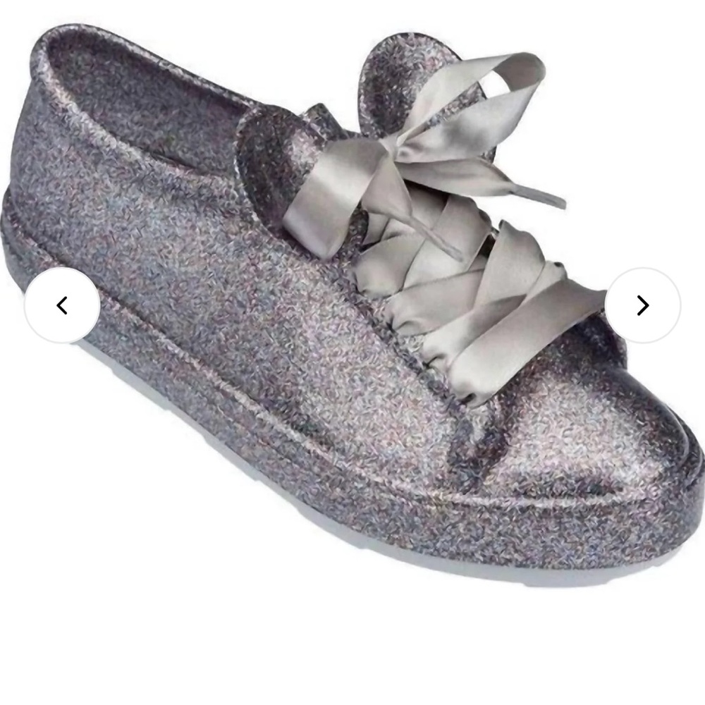 Melissa x Mickey Mouse glittery shoes